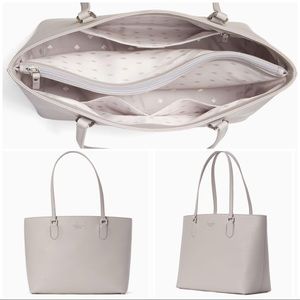 NWOT Kate Spade Lauren Way Jaelyn tote -soft taupe